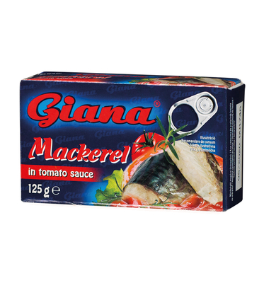 Mackerel in tomato sauce 125g